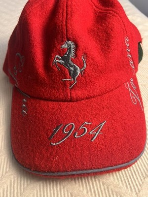 Vintage Ferrari Coppa Toscana Race Cap Red Hat Strap Back Rare New 90 s Racing 