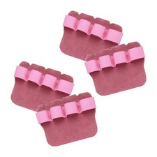 Anti-Slip Workout Grip Pads, Lifting Grips Pads,4 Pack  Cowhide  Pink