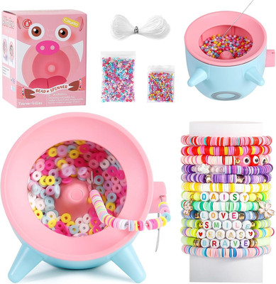 2-In-1 Electric Bead Spinner for Jewelry Making, Clay Bead and Seed Bead Spinner