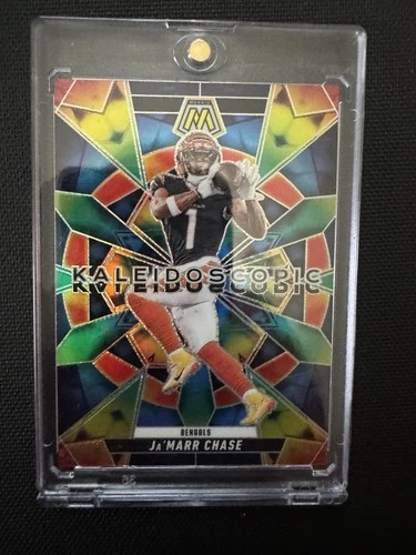 2025 Panini Mosaic Football Ja'Marr Chase Kaleidoscopic #5 Bengals Case Hit
