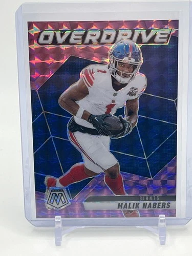 2025 Mosaic Malik Nabers Mosaic Purple (Raw)