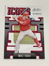 2021 Panini Absolute Baseball Icons Retail - Mike Trout - Los Angeles Angels