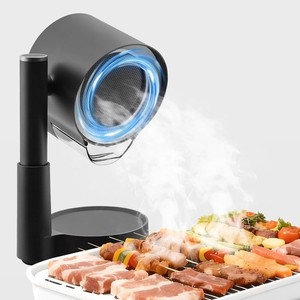 Portable Range Hood 3-Speed Kitchen Exhaust Fan For RV Apartment Indoor BBQ