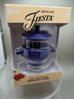 Rare Miniature Fiestaware Miniatures Cobalt Blue Soup Tureen and Lid-2-piece