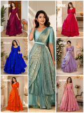 LEHENGA CHOLI INDIAN BOLLYWOOD WEDDING PARTY PAKISTANI WEAR READYMADE