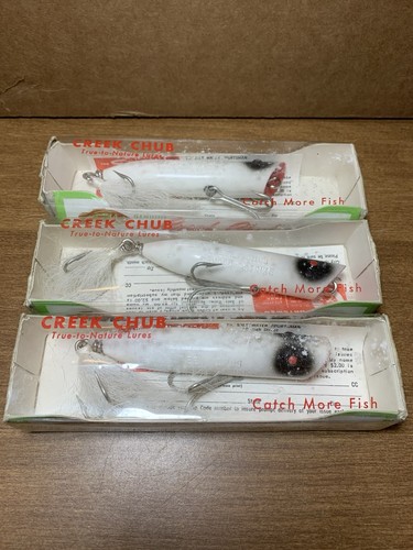 Vintage Creek Chub Striper Strike Fishing Lure 2100 Series