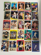 Andy Van Slyke Mixed Brands 25 Card Lot - Pirates, Cardinals