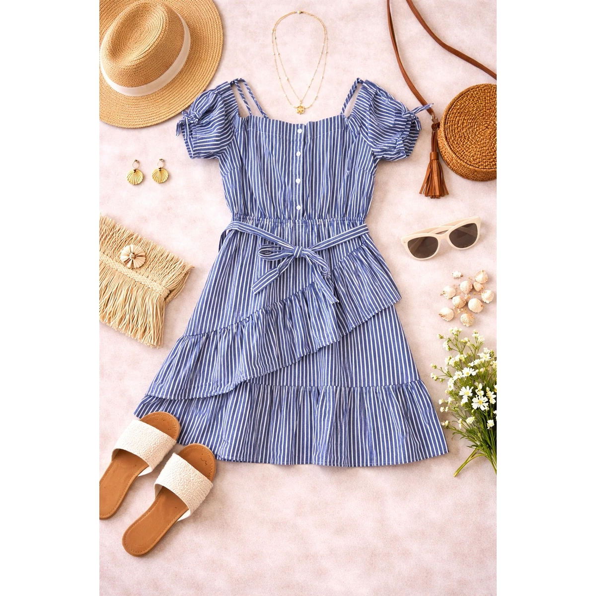 aishwarya rai in blue dress Asos Luxe Ruffle Tulle Maxi Dress In Blue main image 1