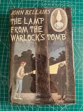 The Lamp From The Warlock’s Tomb 1st/1st HC DJ John Bellairs Edward Gorey Fair+