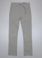Kenneth Cole Men's Tech Pants Lightweight Stretch DWR Tapered Fit Rover Grey