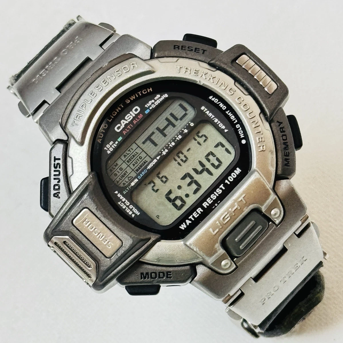25+ Casio Pro Trek Titanium Case Wristwatches for sale | Updated