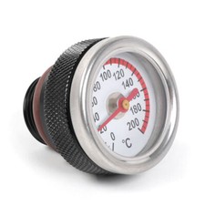 M20x1.5 Motorcycle Oil Temp Temperature Gauge Filler Cap 0-200 Celsius