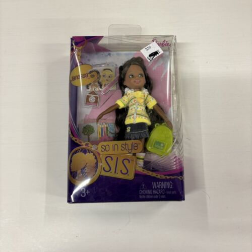 Barbie Janessa So in Style S.I.S - NEW in Box - 2009 Mattel Little Friends