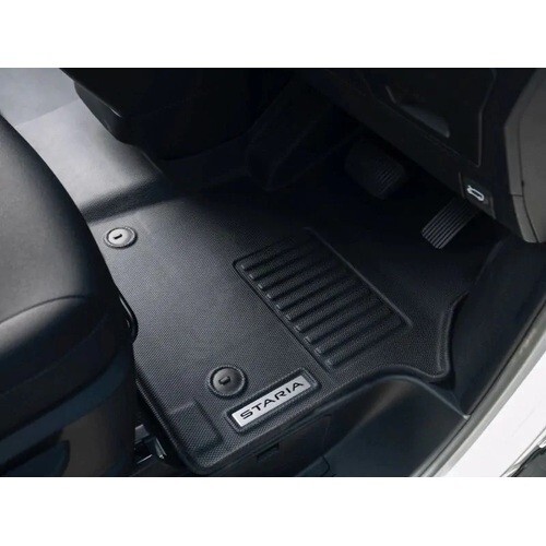 Genuine Hyundai Staria Load 1 Piece All Weather Floor Mat 1st Row - Picture 2 of 5
