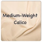 MEDIUM-WEIGHT CALICO - 100% Cotton, 63" wide, 3, 4, 5, & 10 Metre Lengths.