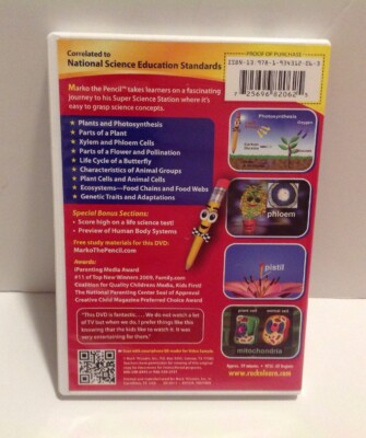 ROCKNLEARN 子供　教育DVD ライフサイクル　科学　人体　地球 Amazon.com: Earth Science DVD by Rock 'N Learn : Vic