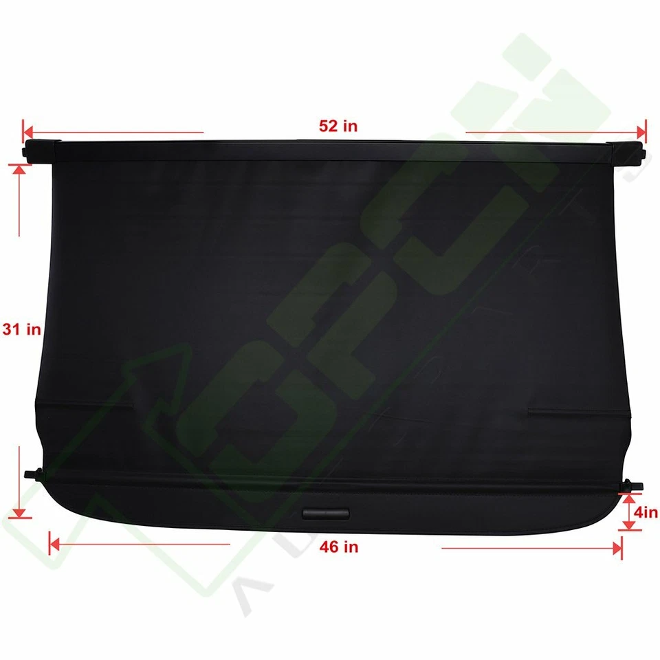 Rear Retractable Cargo Security Trunk Cover Fits 06-11 Fits Mercedes-Benz ML350 Foto 2 de 4