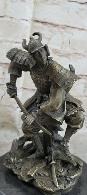 The Last Samurai - Solid Genuine Bronze Sculpture by Japanese Artist Kamiko Deco