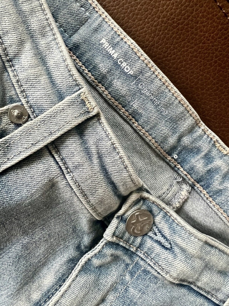 AG Denim The Prima Straight Leg Crop Jeans Size 31R AG Denim The Prima Straight Leg Crop Jeans Size 31R