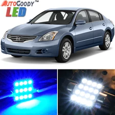 12 x Premium Blue LED Lights Interior Package Kit for Nissan Altima 07-14 + Tool