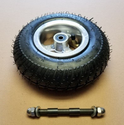 Razor E300 E300s E325 Front Tire and Wheel Assembly. for sale 