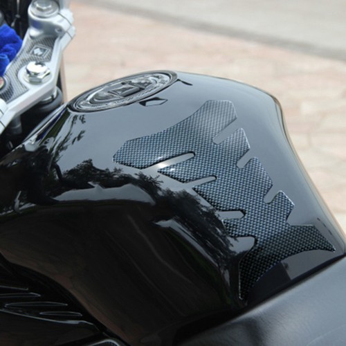 1x Motorcycle Fuel Gas Oil Tank 3D Sticker Decal Fish Bone Cover Pad Protector - Picture 6 of 12