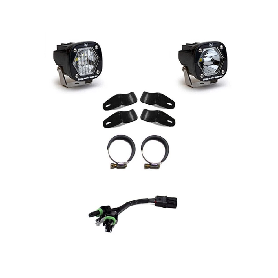 Baja Designs Par Moto Driving Combo EFI Faros Kit Para 08-16 Suzuki RMZ450 Foto 2 de 4