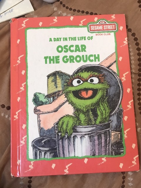 A Day in the Life of Oscar the Grouch: Sesame Street Book Club: Hardcover | eBay