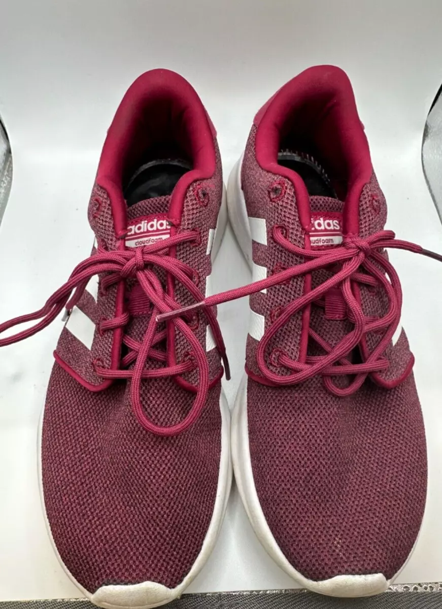 Adidas neo hotsell cloudfoam red