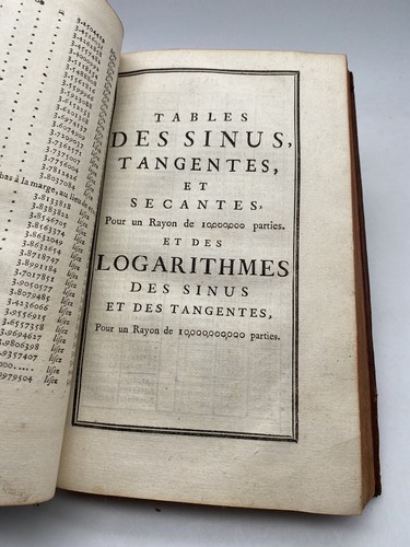 OZANAM LA TRIGONOMETRIE RECTILIGNE ET SPHERIQUE, 1741 - Imagen 11 de 12