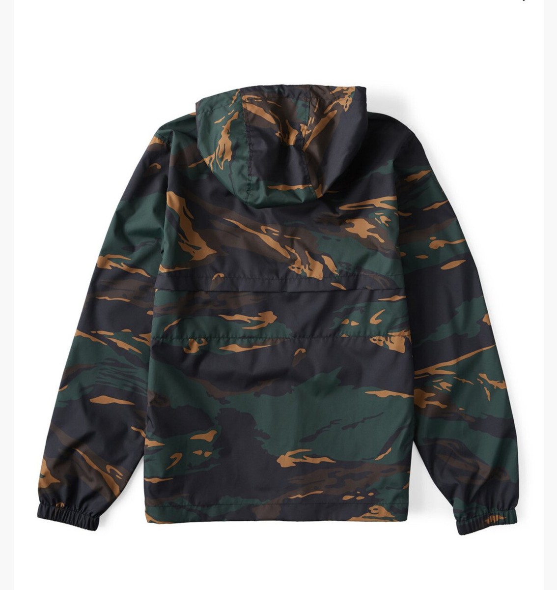 $70 Billabong Wind Swell Anorak Pullover Jacket Camouflaged