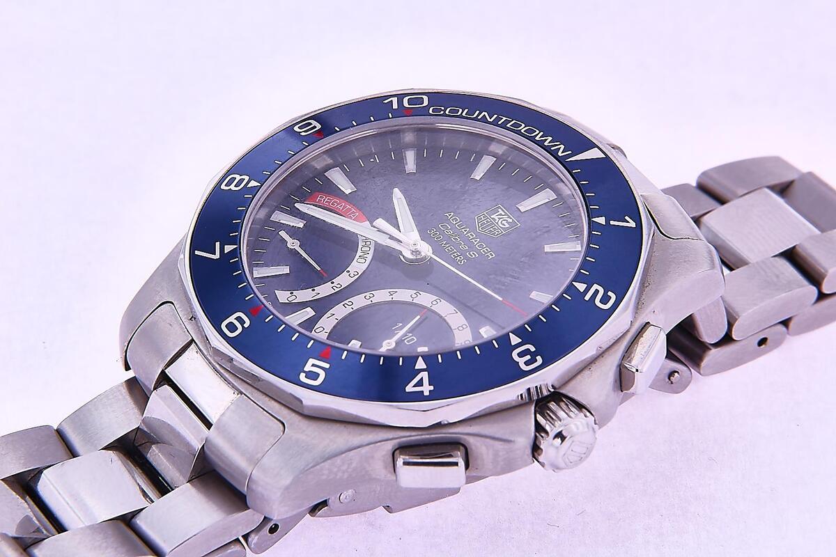 Tag Heuer Aquaracer Calibre S Regatta Mens Quartz Watch Tag Heuer Aquaracer Calibre S Regatta Mens Quartz Watch