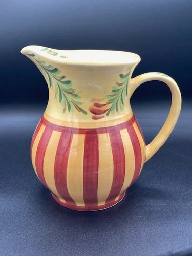 Vintage Gail Pittman Siena Pottery Pitcher 48 oz