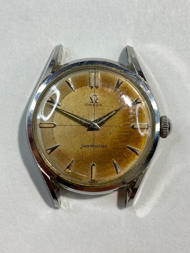 Vintage OMEGA Seamaster 2667 Cal 420 Wind-Up Men's Watch Pre-Owned Runs (SL-#25)