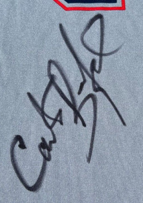 CARTER BEAUFORD SIGNED ADIDAS DAVE MATTHEWS BAND DMB SOCCER JERSEY