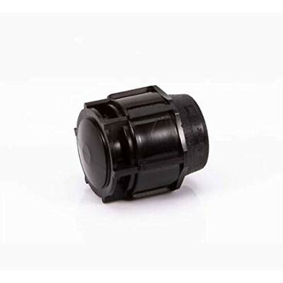 MIJOO End Plug Compression Fitting for PE Pipe, 2'' (63 mm) NEW