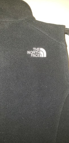 The North Face Black Fleece Vest Full Zip Jacket Denali Women's Size Small S/P - Picture 4 of 9