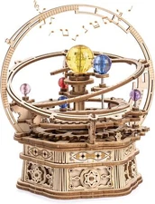 ROKR 3D Puzzle Music Box Wooden DIY Model Assembly Puzzle Kids Christmas Gifts