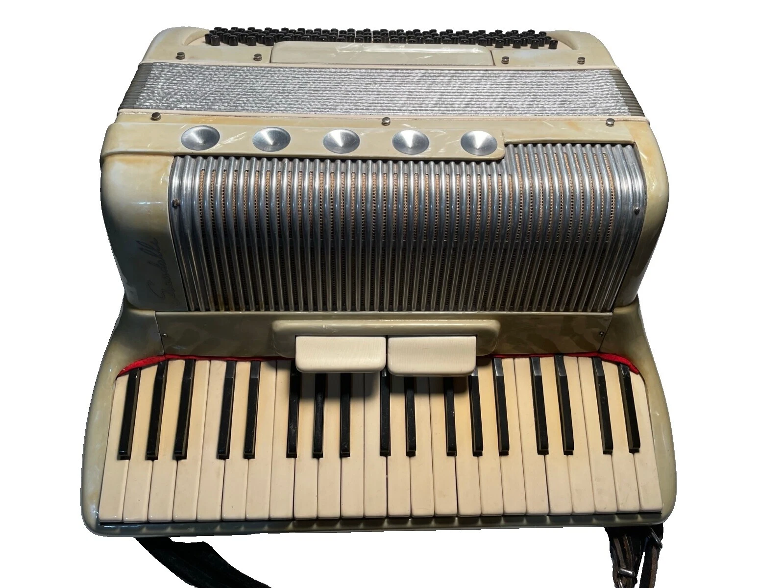 Teclas DE BAJO Scandalli acordeones 120