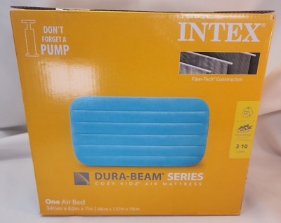 Intex Cozy Kidz Air Mattress, Blue