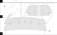 ForDodge Ram Clearance/Cab Light Template Custom hole punch installation drawing