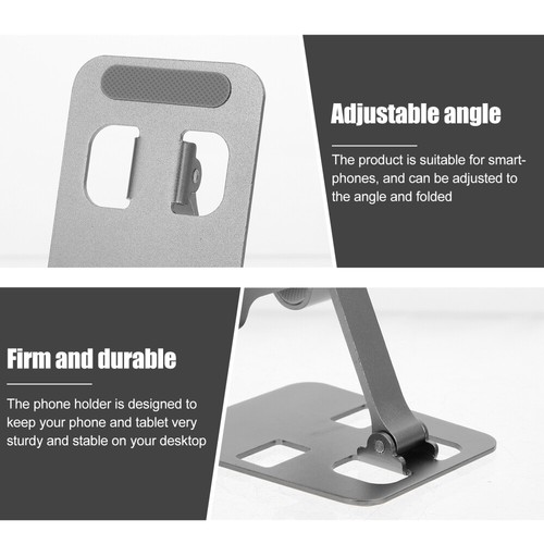 Aluminum Alloy Mobile Phone Holder Office Adjustable Tablet Stand - 第 4/12 張圖片