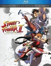 Street Fighter II: The Animated Movie collector's edition / NEW anime on Blu-ray