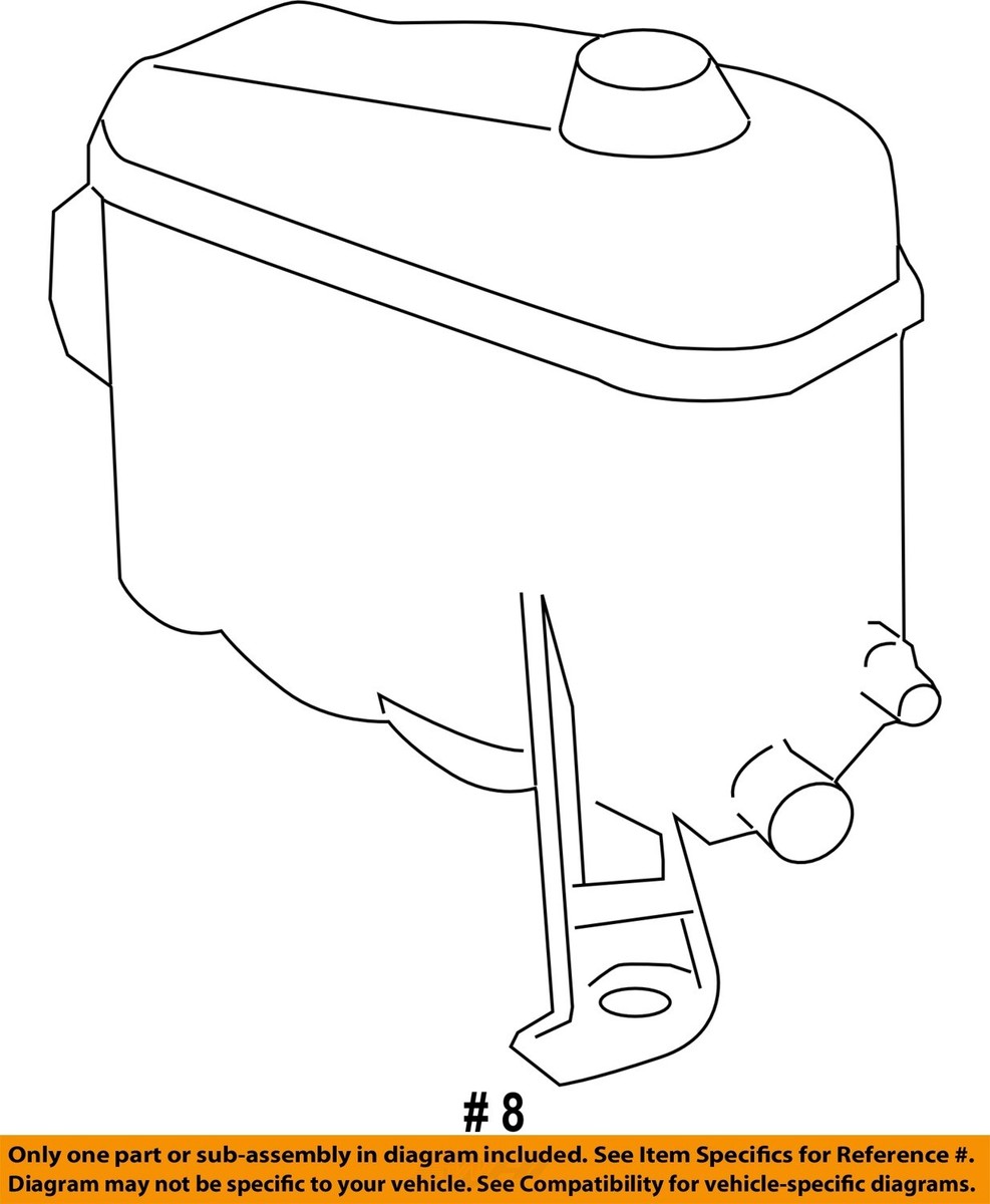 あ  wet tank Genuine OEM Nissan 21710-3LM0A Coolant Reservoir Expansion