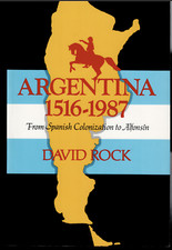 Argentina 1516-1987- De la colonización española a Alfonsín; por David Rock