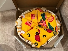 NEW 5 pairs Novelty Pizza Topping Socks Delivered in a Pizza Box CUTE US 9-13