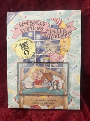 Love Songs & Lullabyes for Daddy's Little Dreamer Cassette and Book SEALED 1996
