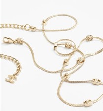 NEW Chanel FW 2024/25 Collection Chain Belt CC Size 75/Long Necklace In Gold