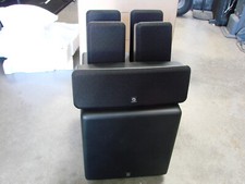 Boston Acoustics Mcs 95 Surround Home Theater Speakers With Powered Subwoofer
