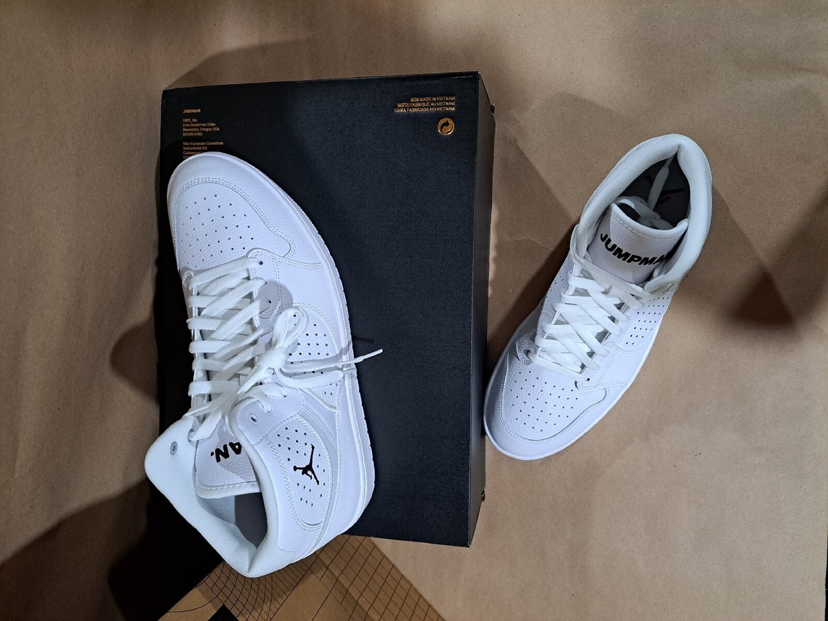 Men's Nike Jordan Access Basketball Shoes White AR3762 100 Size 12